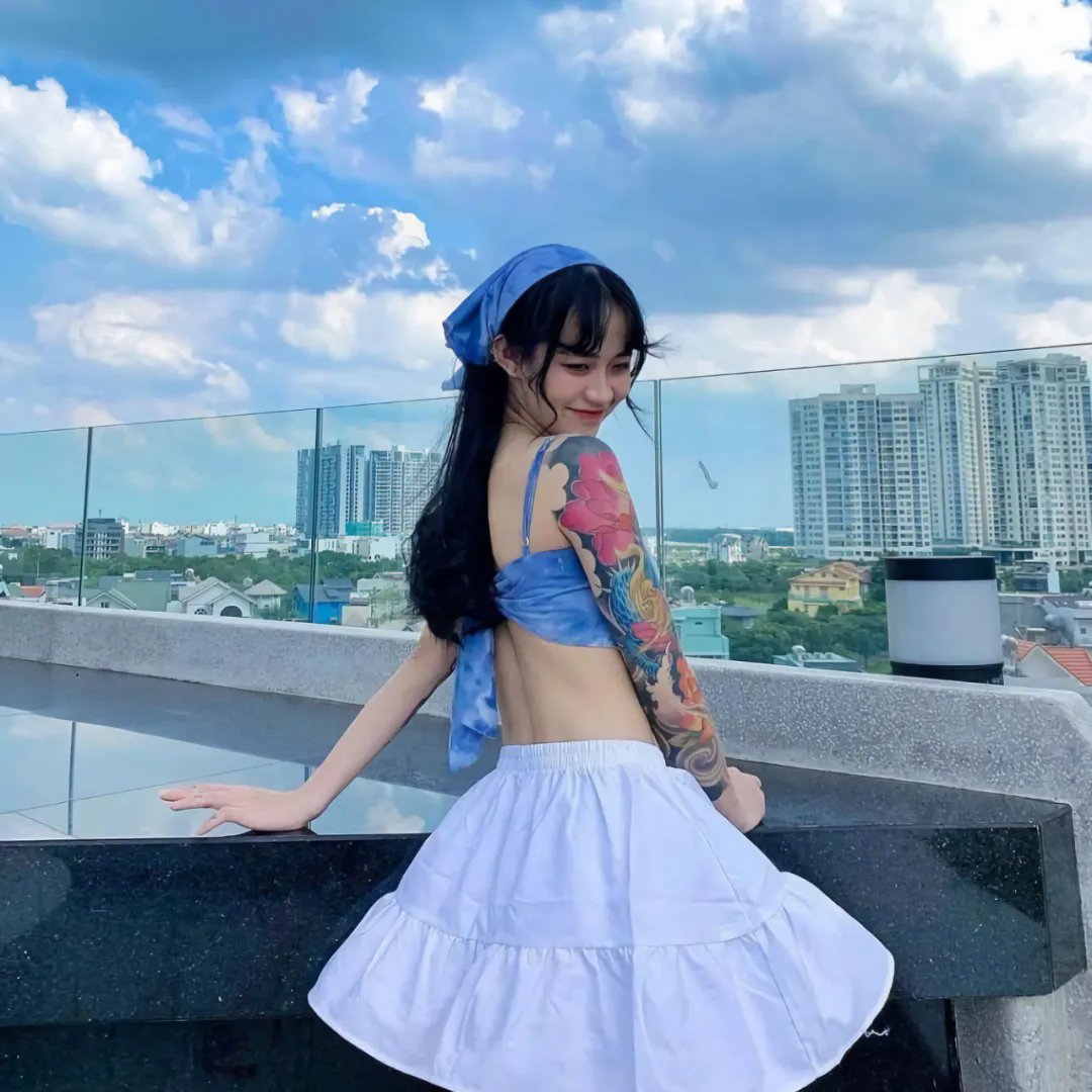 蓝色项圈